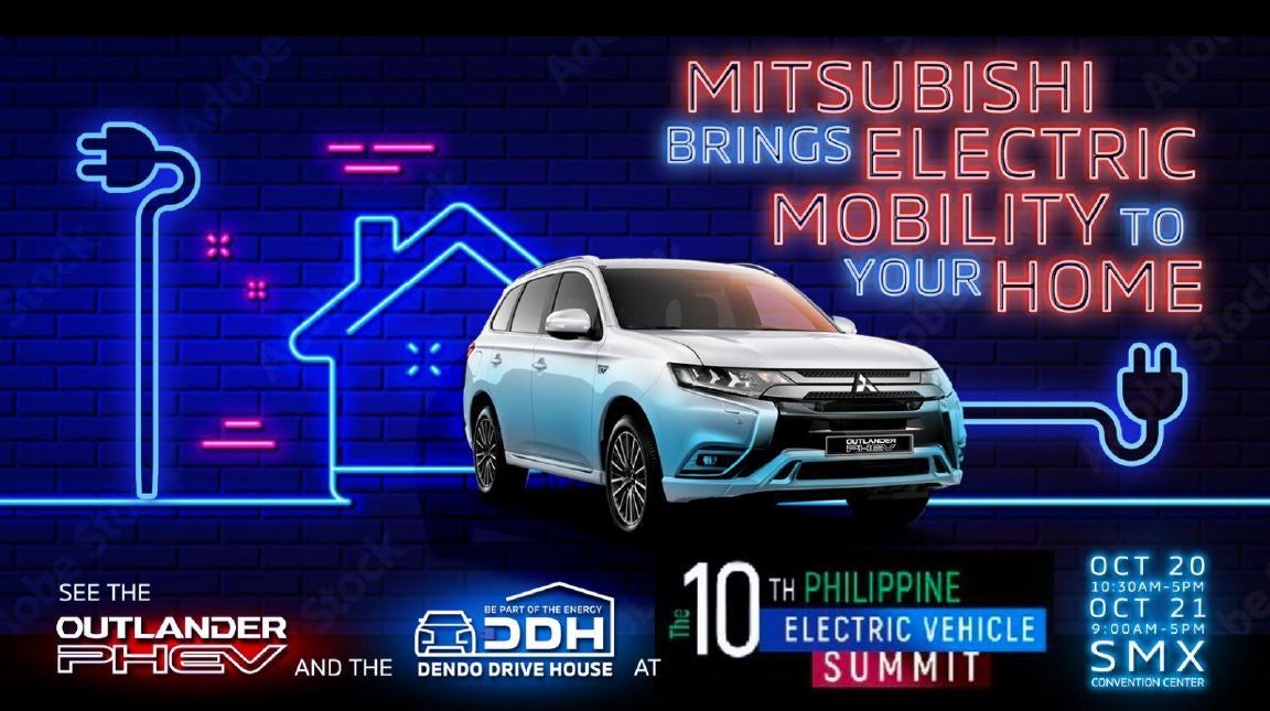 Mitsubishi Motors Philippines Showcases the Outlander PHEV and Dendo